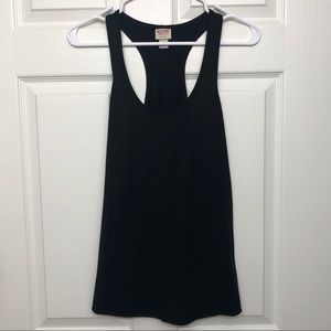 Black Basic Racerback Tank